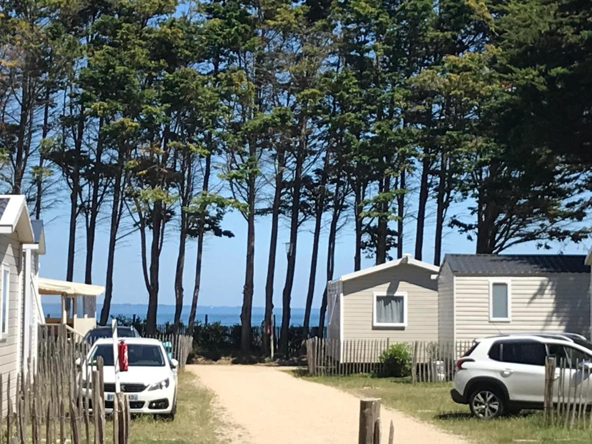 Mobilhomes Quiberon Camping Conguel - Bord De Mer Экстерьер фото
