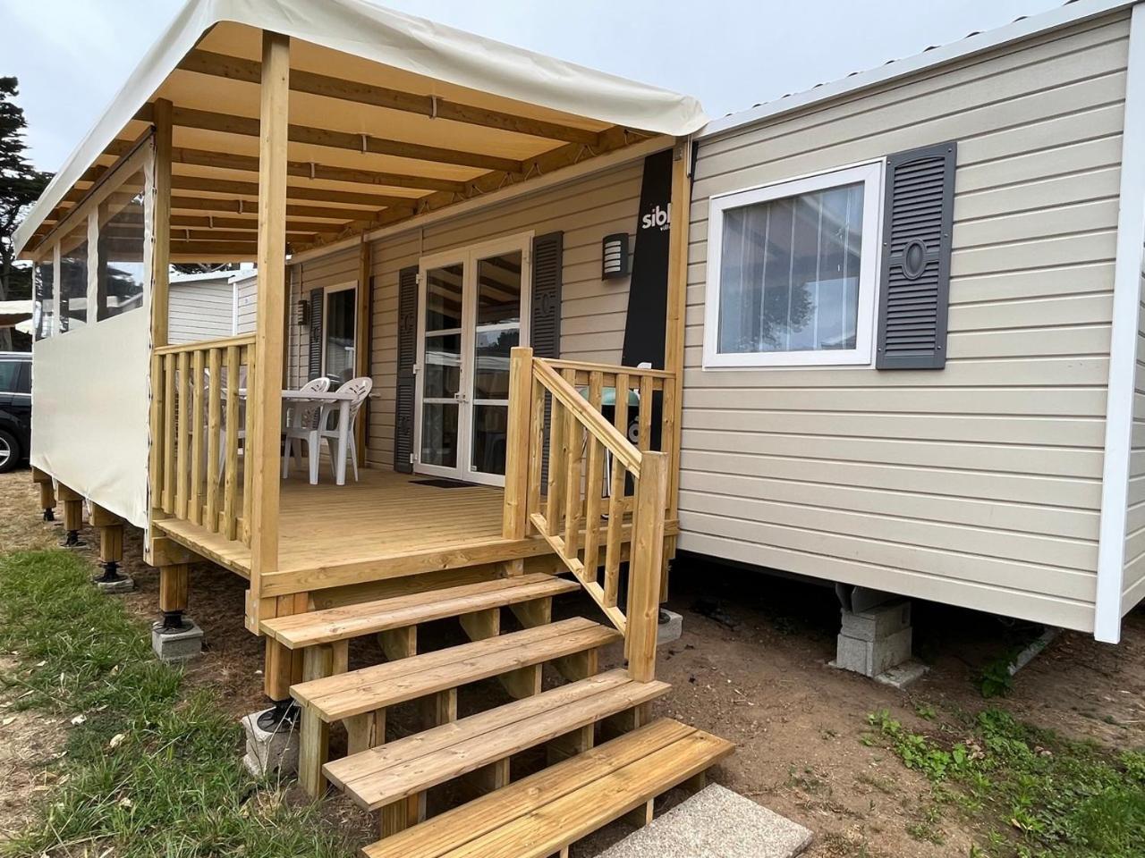 Mobilhomes Quiberon Camping Conguel - Bord De Mer Экстерьер фото