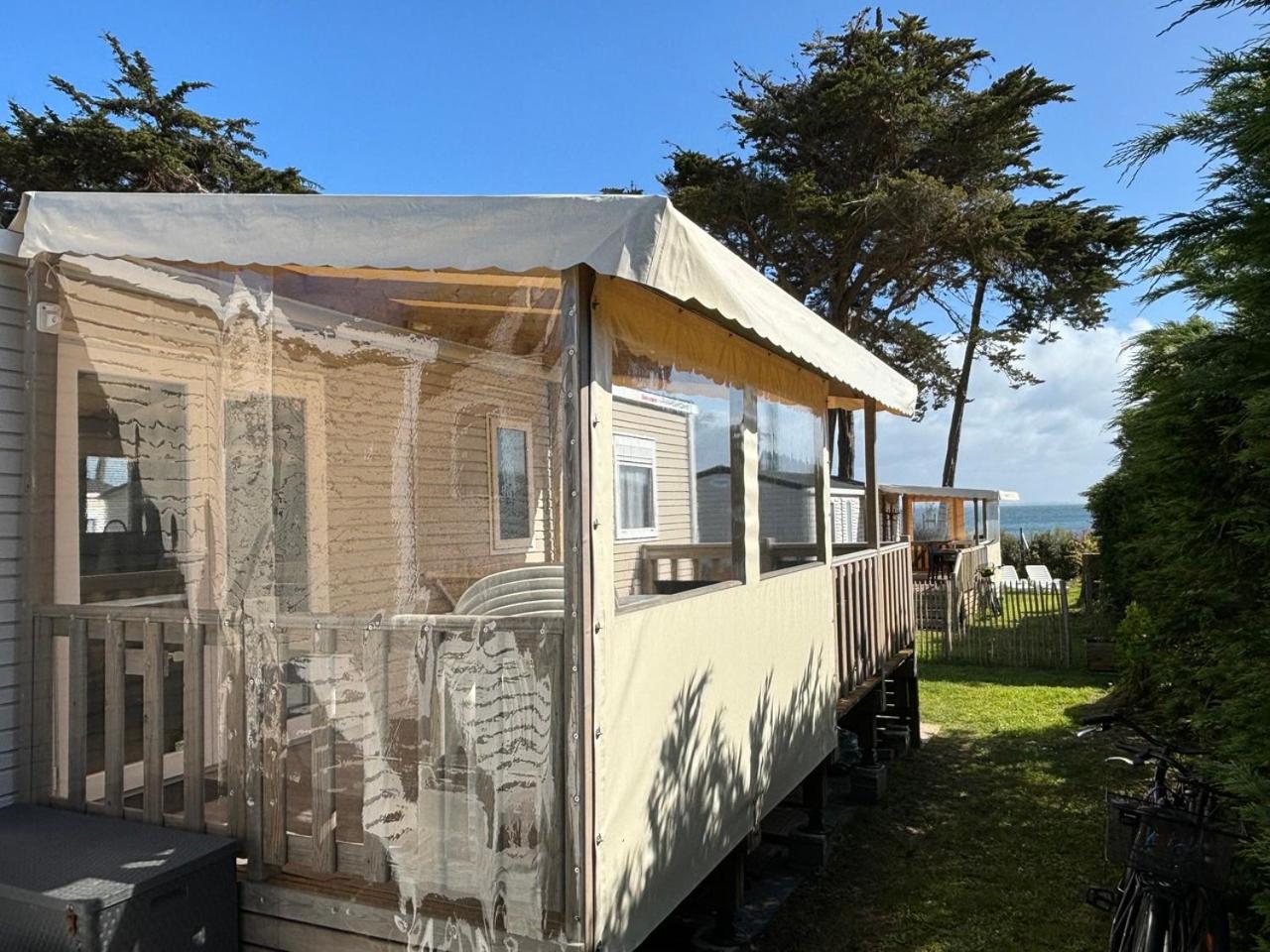 Mobilhomes Quiberon Camping Conguel - Bord De Mer Экстерьер фото