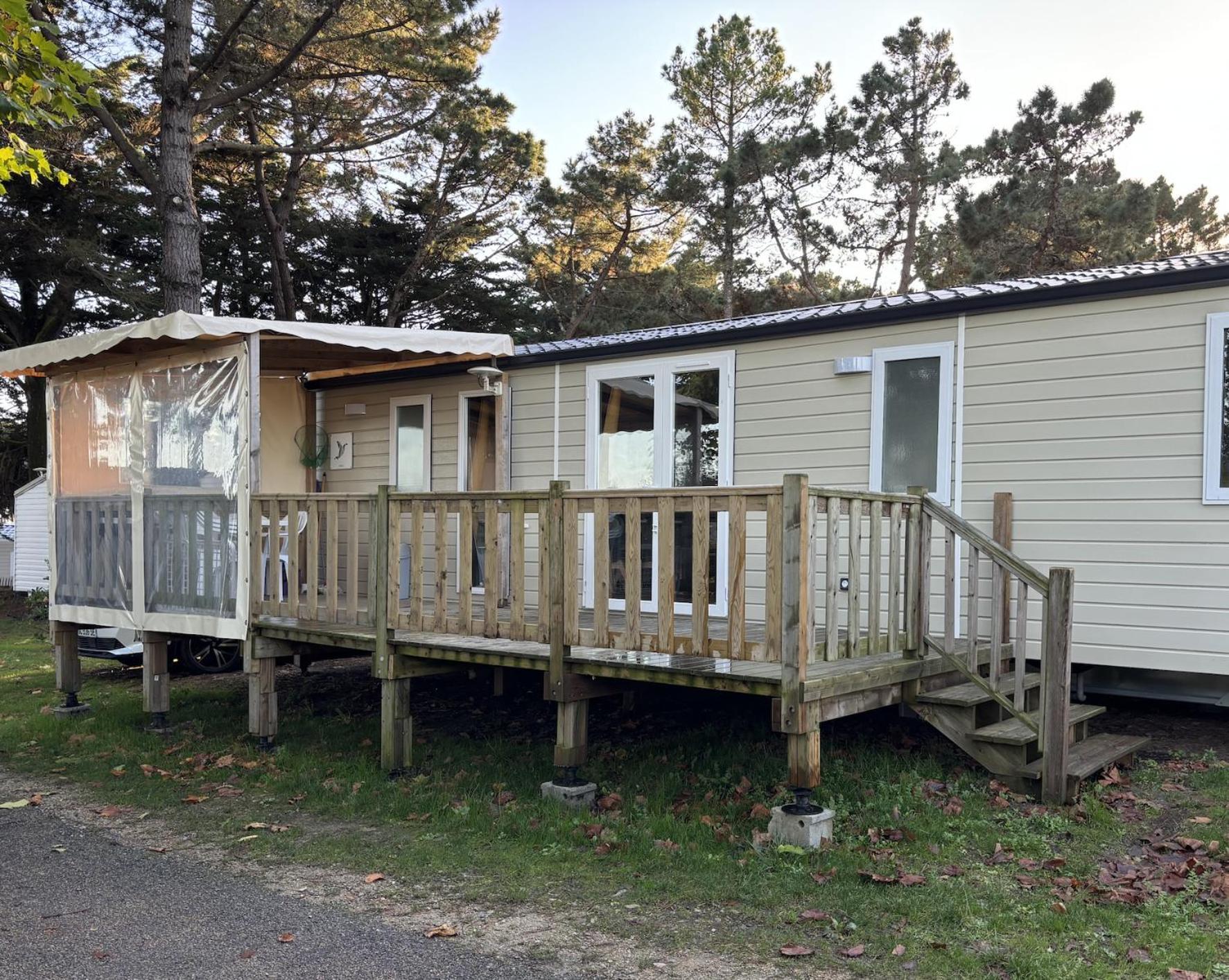 Mobilhomes Quiberon Camping Conguel - Bord De Mer Экстерьер фото