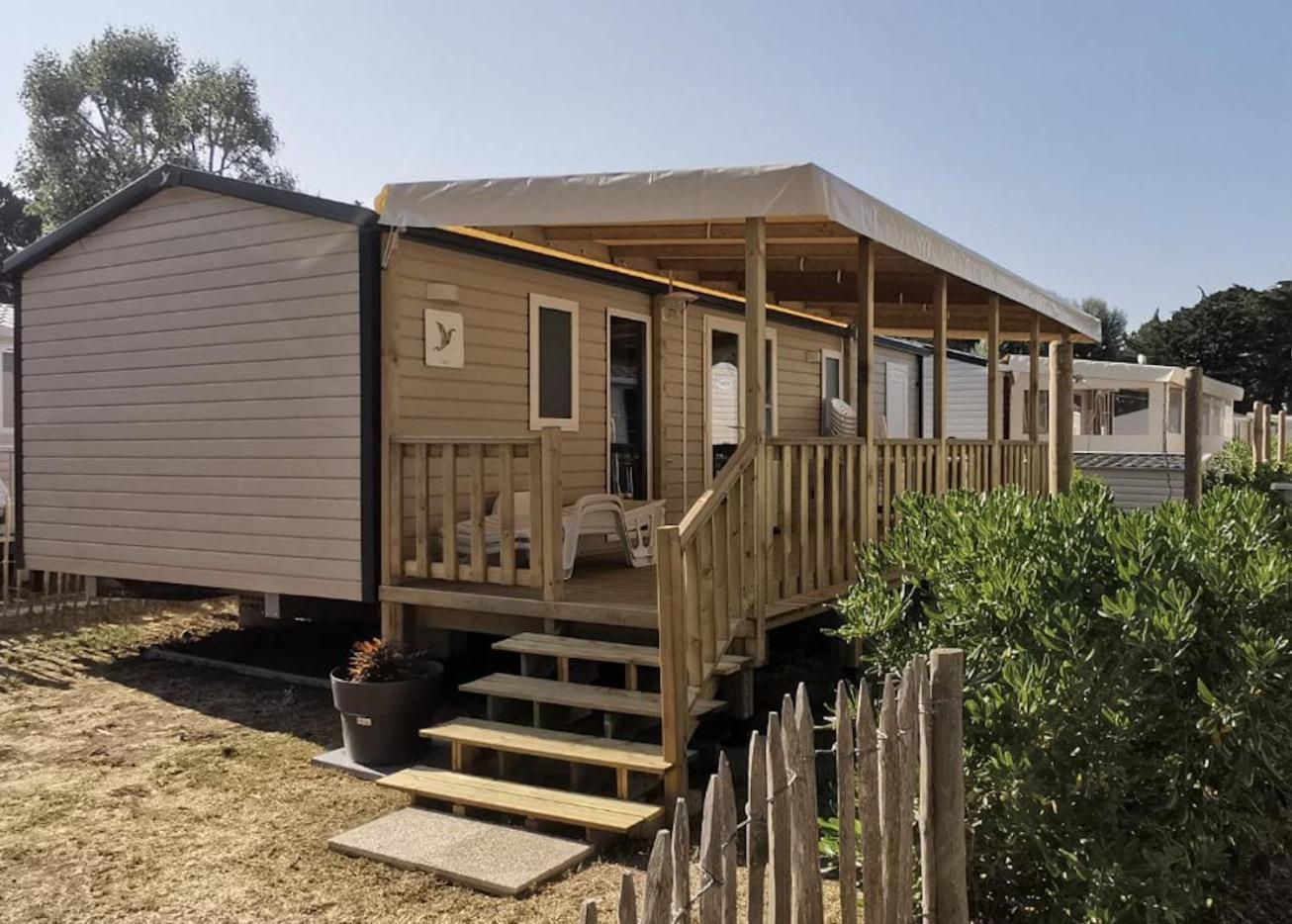 Mobilhomes Quiberon Camping Conguel - Bord De Mer Экстерьер фото