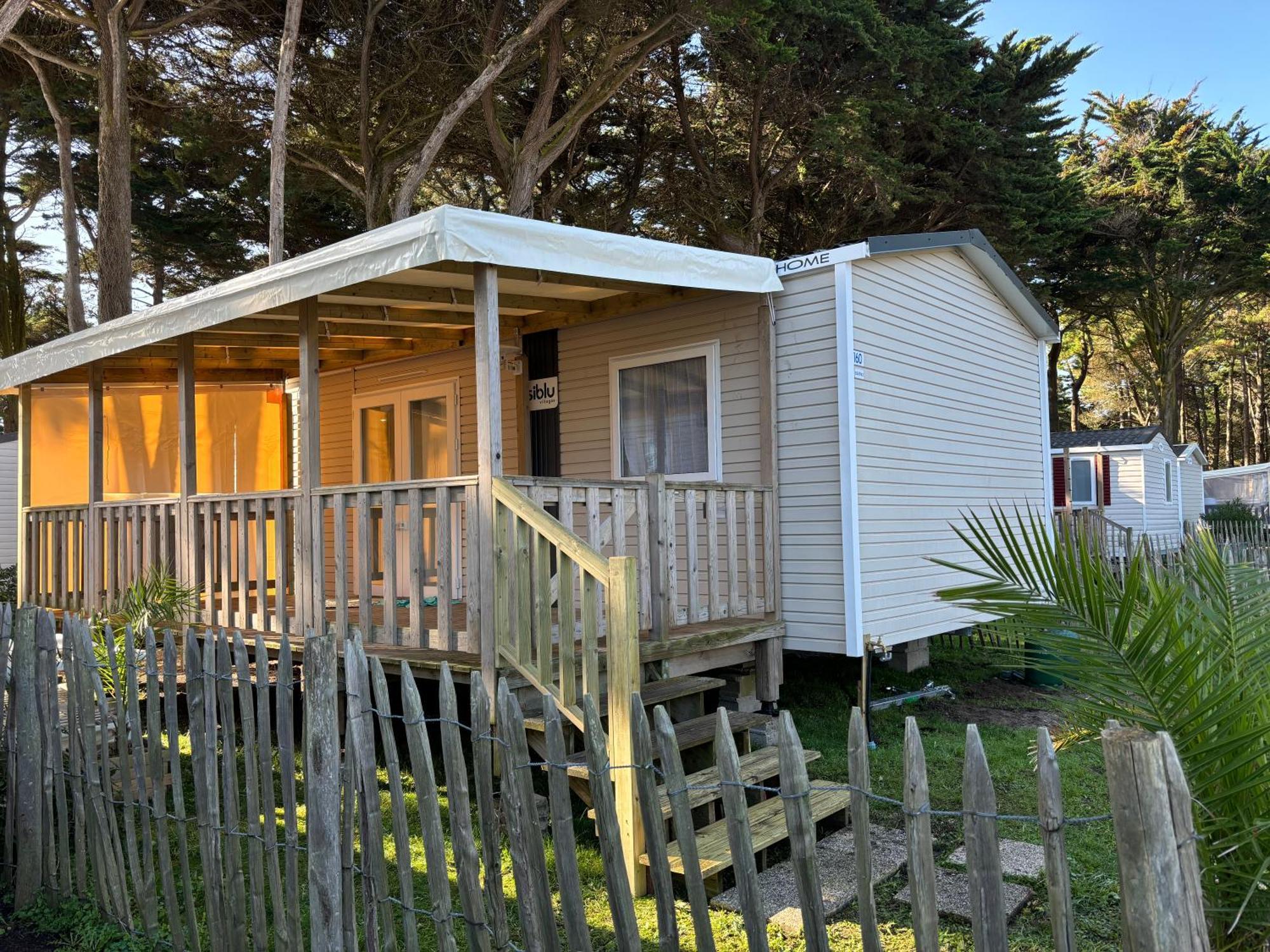 Mobilhomes Quiberon Camping Conguel - Bord De Mer Экстерьер фото