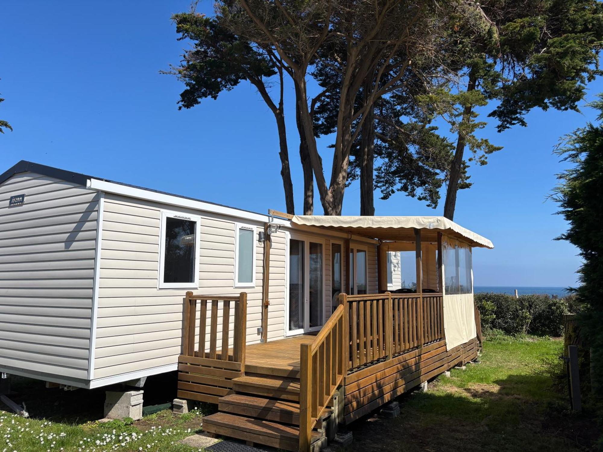 Mobilhomes Quiberon Camping Conguel - Bord De Mer Экстерьер фото