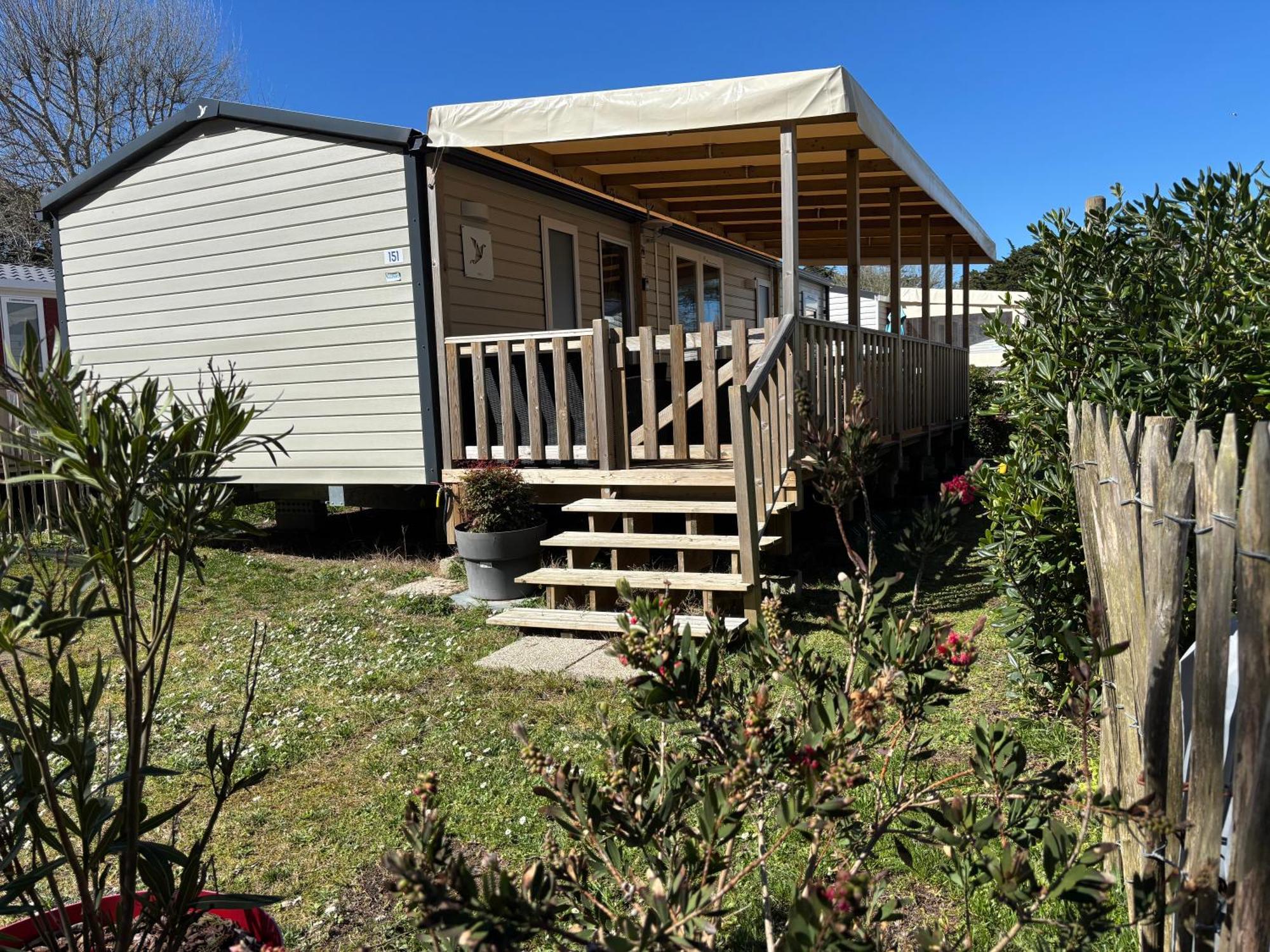 Mobilhomes Quiberon Camping Conguel - Bord De Mer Экстерьер фото